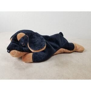 TY Beanie Babies Doby The Doberman 1996 Stuffed Animal Plush Toy 8" Vintage